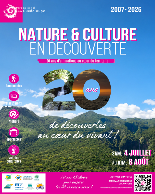Visuel du programme Nature & Culture en Découverte - 20 ans