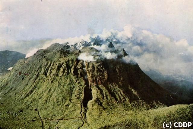 La Soufrière en 1976