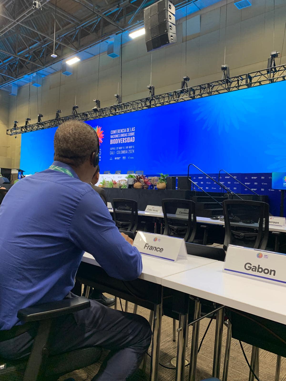 Le Président du Parc Ferdy Louisy à la COP16 en Colombie