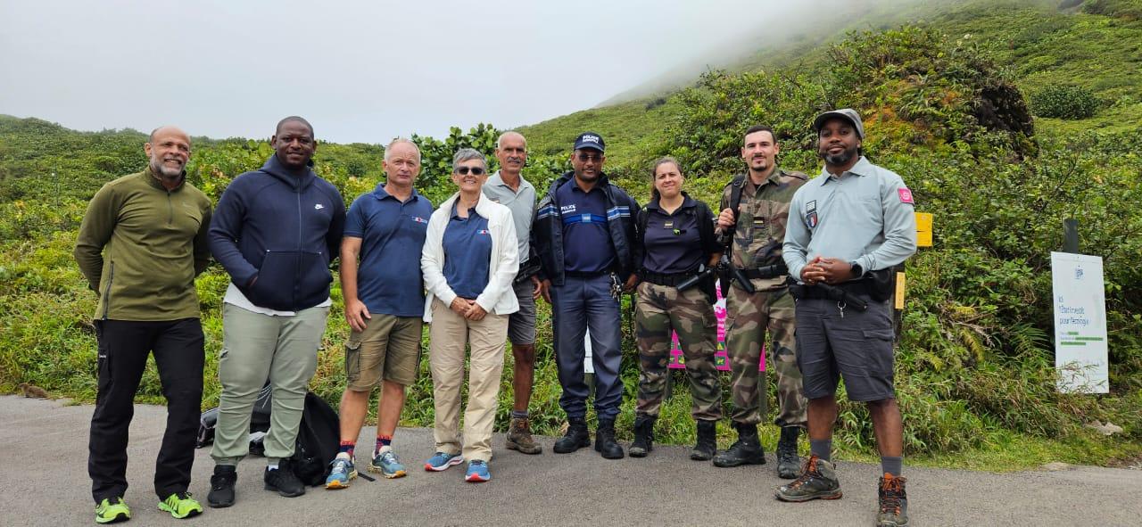 Opération de contrôle à la Soufrière